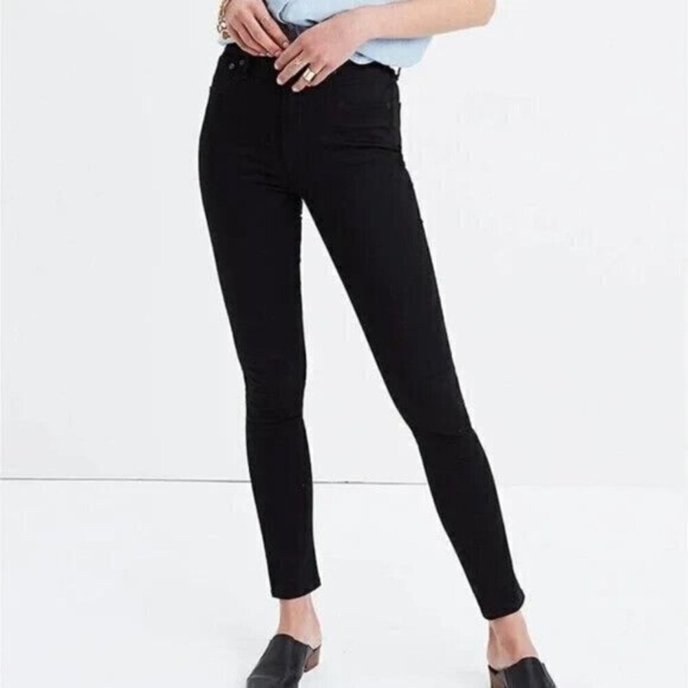 Madewell 10 Inch High Rise Skinny Jeans Carbondale